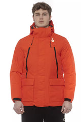 Tond rote Polyester Herrenjacke