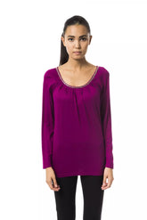 BYBLOS Paarse Viscose Dames Top