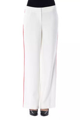 BYBLOS Witte Polyester Damesbroek