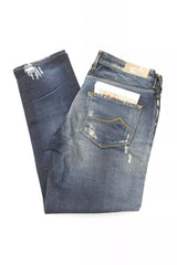 Jacob Cohen Jeans und Hose aus blauer Baumwolle