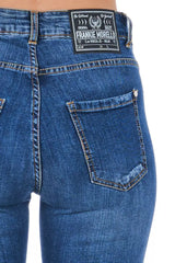 Frankie Morello Blaue Denim Damenjeans