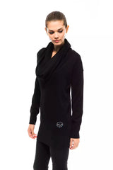 Montana Blu Pullover aus schwarzer Wolle