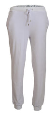 John Galliano Weiße Baumwolle Logo Herren Jogginghose