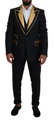 Dolce & Gabbana Anzug Slim Fit "Black Gold Fantasy"