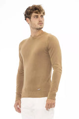 Baldinini Trend Beige Modal Herren Pullover