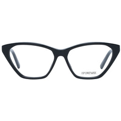 Sportmax Schwarze Azetat-Brille (Gestell)