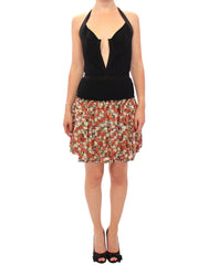 Dolce & Gabbana Neckholder-Kleid mit Blumenmuster in verschiedenen Farben