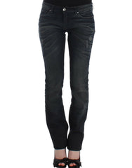 Costume National Blue Skinny-Jeans