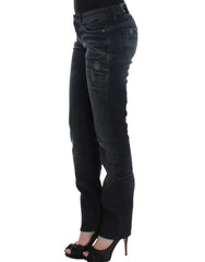 Costume National Blue Skinny-Jeans