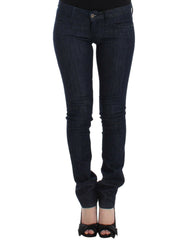 Costume National blaue Skinny-Jeans
