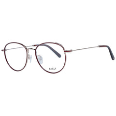 Bally Burgundy Metal Glasses (Frames)