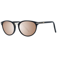 Serengeti Sonnenbrille aus schwarzem Acetat und Metall
