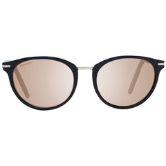Serengeti Sonnenbrille aus schwarzem Acetat und Metall
