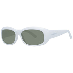 Serengeti Weiße Nylon-Sonnenbrille