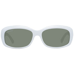 Serengeti Weiße Nylon-Sonnenbrille