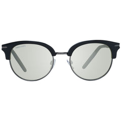 Serengeti Black Acetate & Metal Sunglasses