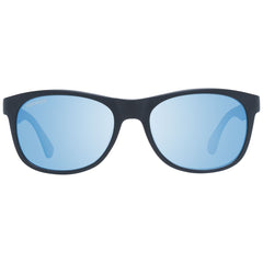 Serengeti Sonnenbrille aus schwarzem Kunststoff