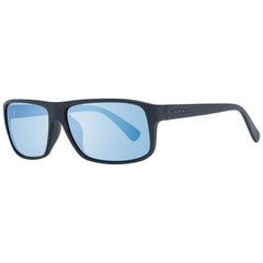 Serengeti Sonnenbrille aus schwarzem Kunststoff