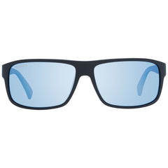 Serengeti Sonnenbrille aus schwarzem Kunststoff