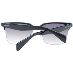 Ted Baker Sonnenbrille aus schwarzem Acetat und Metall
