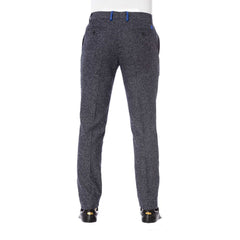 Trussardi Schwarze Baumwollhose für Herren