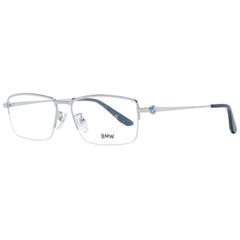 BMW Brille aus silberfarbenem Metall (Gestell)