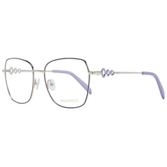 Emilio Pucci Blaue Metallbrille (Gestelle)
