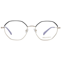 Emilio Pucci Black Metal Glasses (Frames)