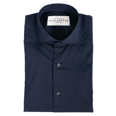 Ballantyne Blue Cotton Men's Shirt