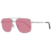 Serengeti Sonnenbrille aus silbernem Metall