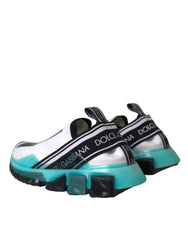 Dolce & Gabbana Sorrento Slip-On Sneakers in Schwarz/Weiß/Blau