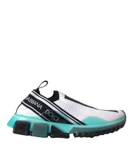 Dolce & Gabbana Sorrento Slip-On Sneakers in Schwarz/Weiß/Blau