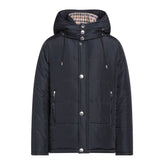 Aquascutum Blue Polyamide Men Jacket