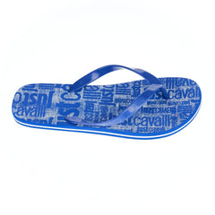 Just Cavalli Hellblaue EVA Herrensandale