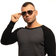 Guess Gray Metal Sunglasses