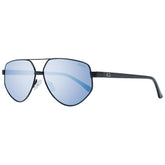 Guess Sonnenbrille aus schwarzem Metall und Kunststoff