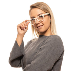 Zadig & Voltaire Beige Plastic Glasses (Frames)