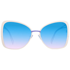 Emilio Pucci Sonnenbrille aus beigem Metall