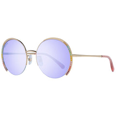 Swarovski Gold Metal Sunglasses