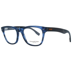 Ermenegildo Zegna Blaue Plastikbrille (Fassungen)