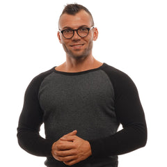 Ermenegildo Zegna Schwarze Kunststoffbrille (Fassungen)