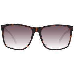 Guess – Braune Sonnenbrille aus Kunststoff