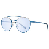 Guess Sonnenbrille aus blauem Metall und Kunststoff