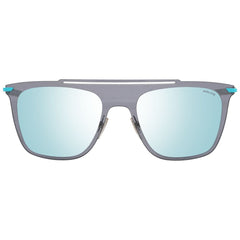 Police Blue Metal & Plastic Sunglasses