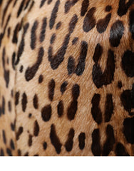 Dolce & Gabbana Brauner Leopardenfell Fischerhut für Damen
