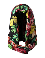 Dolce & Gabbana Hut Mehrfarbiges Blumenmuster Ganzkopfwickelhut