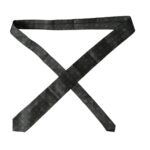 Dolce & Gabbana Dunkelgraue 100% Seide Fantasy Verstellbare Herren Krawatte