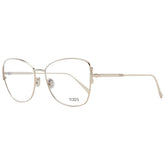 Tod's Brille mit goldenem Metallgestell