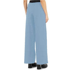Comme Des Fuckdown Blue Polyester Women Palazzo Pants
