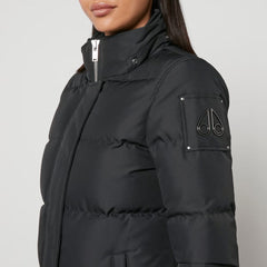 Moose Knuckles Jacke & Mantel aus schwarzem Polyester